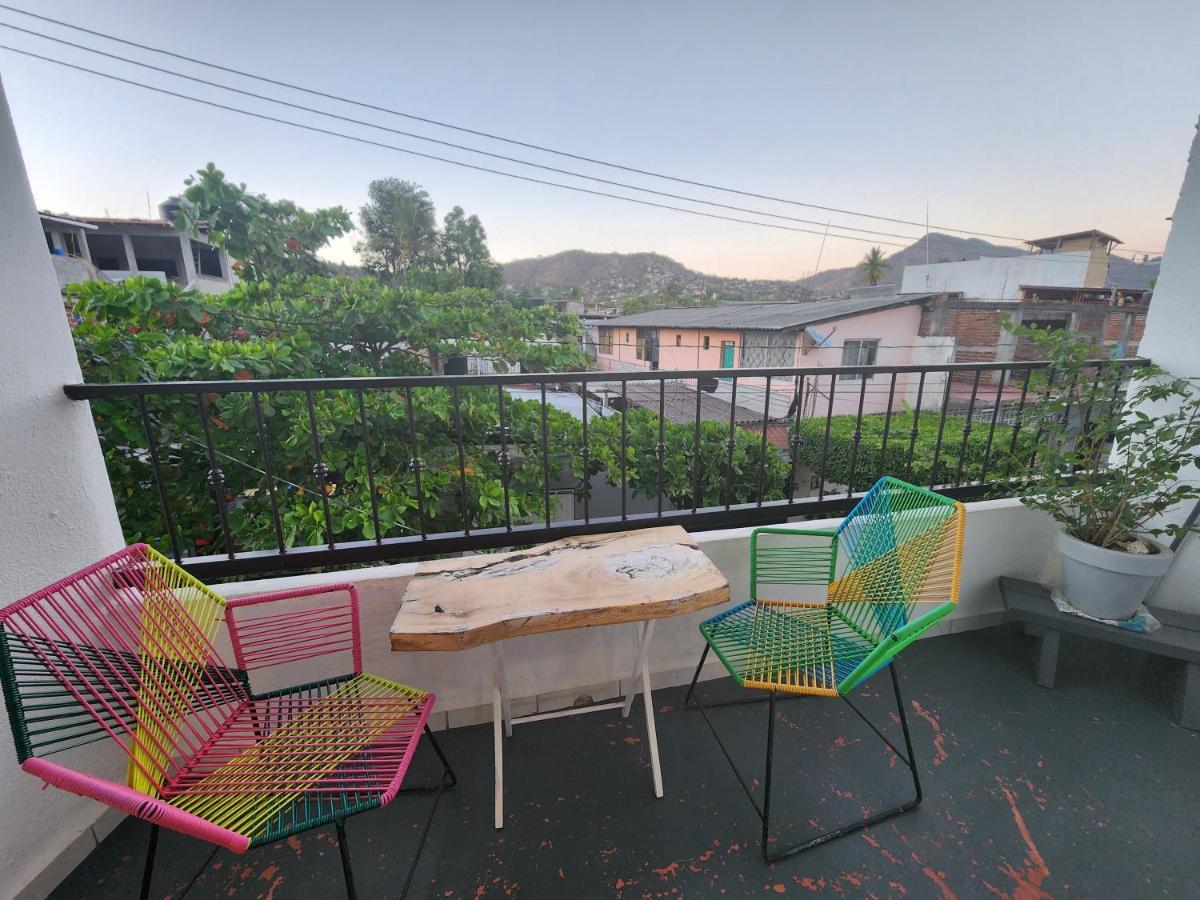 Lovely Studio Apartment With Balcony Ac & Wi-Fi, Minutes From Downtown! Zihuatanejo Ngoại thất bức ảnh